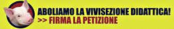 abolizione della vivisezione didattica